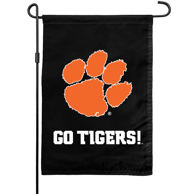 Clemson Tigers Officially Licensed 14" x 17.75" Polyester Garden Flag 