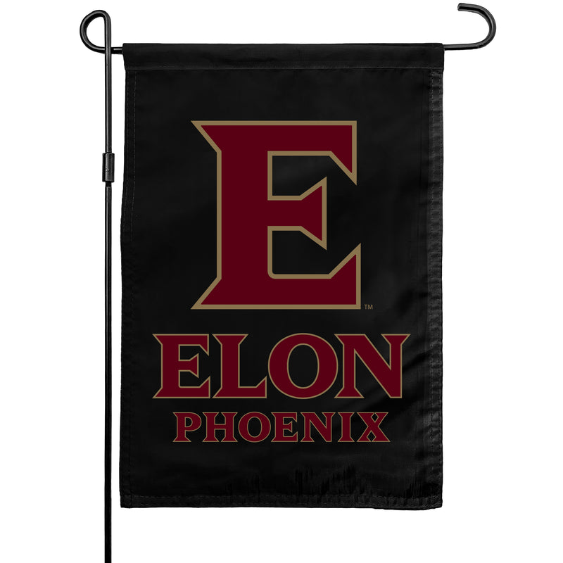 Elon University Officially Licensed 14" x 17.75" Polyester Garden Flag 