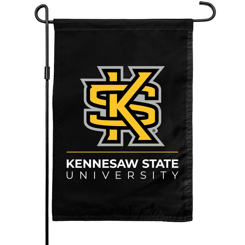 Kennesaw State University Officially Licensed 14" x 17.75" Polyester Garden Flag 