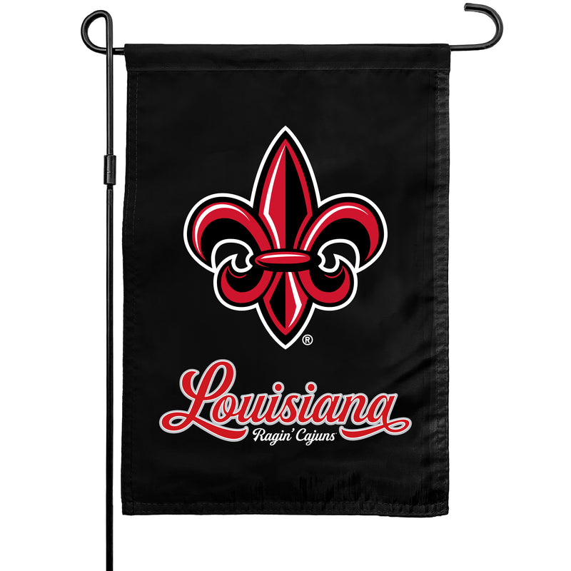 Louisiana at Lafayette Ragin' Cajuns Officially Licensed 14" x 17.75" Polyester Garden Flag 