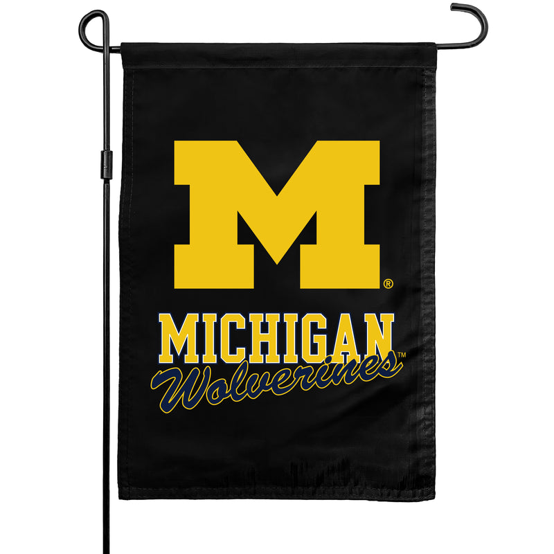 Michigan Wolverines Officially Licensed 14" x 17.75" Polyester Garden Flag 
