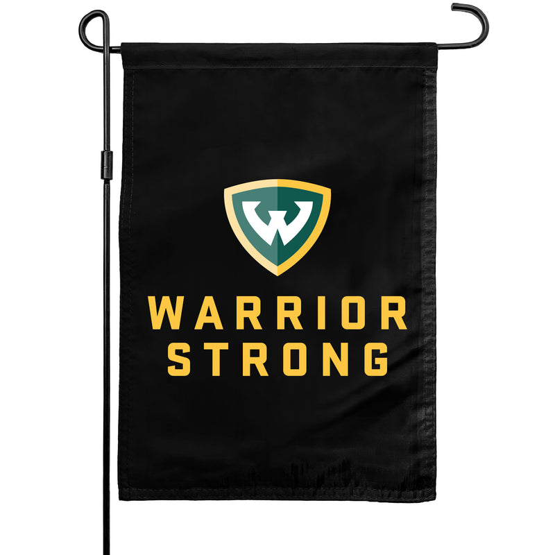 Wayne State Officially Licensed 14" x 17.75" Polyester Garden Flag 