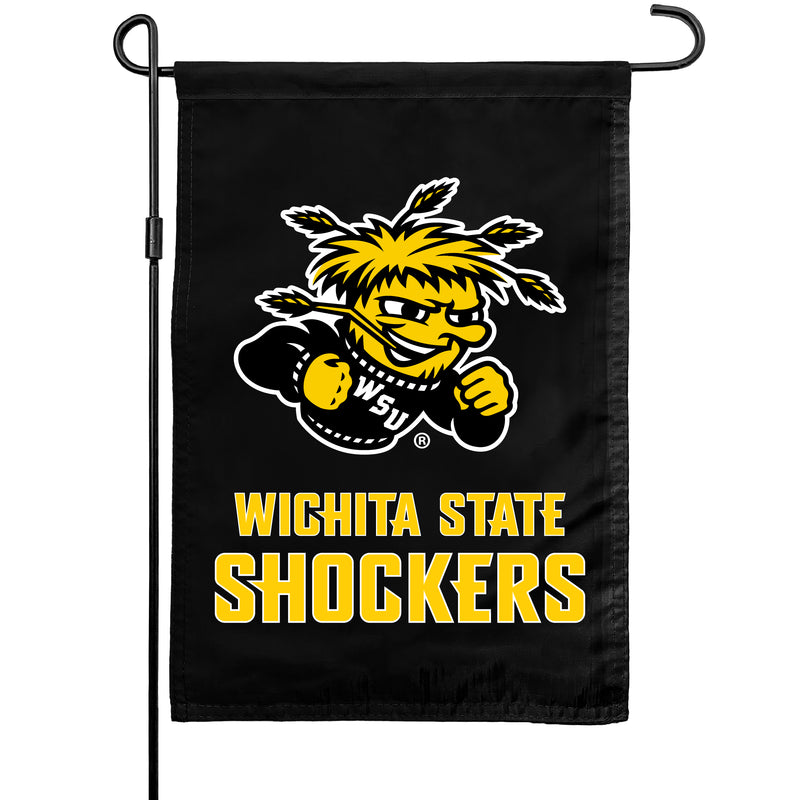 Wichita State Shockers Officially Licensed 14" x 17.75" Polyester Garden Flag 