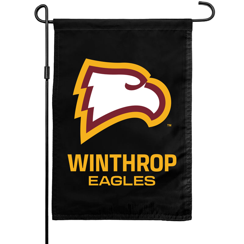 Winthrop University Officially Licensed 14" x 17.75" Polyester Garden Flag 