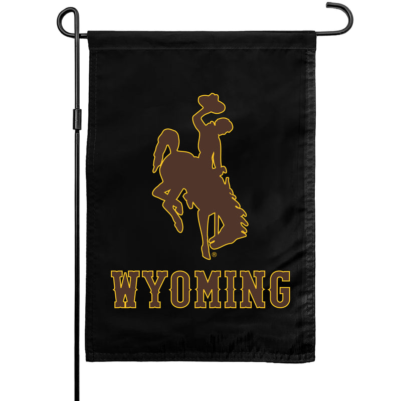 University of Wyoming Officially Licensed 14" x 17.75" Polyester Garden Flag 