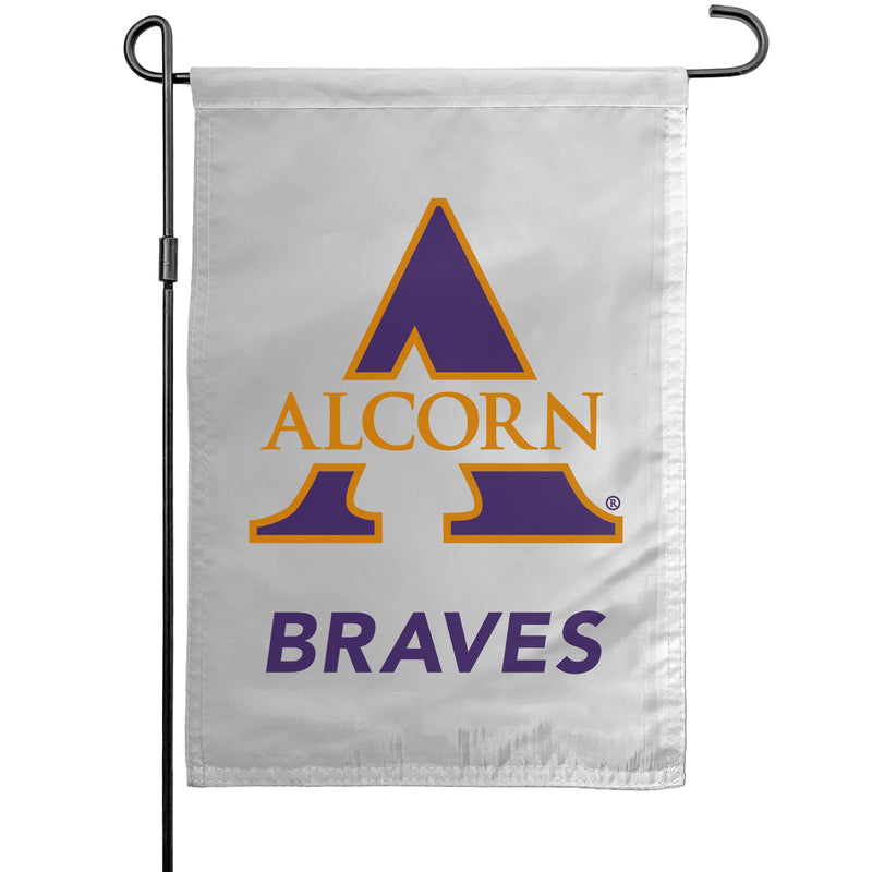 Alcorn State Braves Officially Licensed Small Polyester Garden Flag – 11" x 16" 