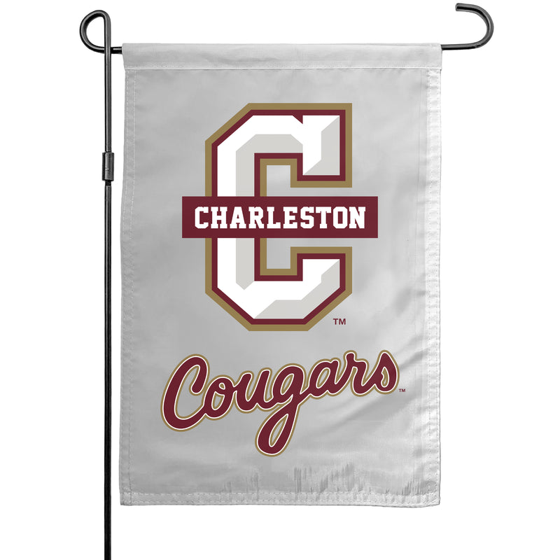 College of Charleston Officially Licensed Small Polyester Garden Flag – 11" x 16" 