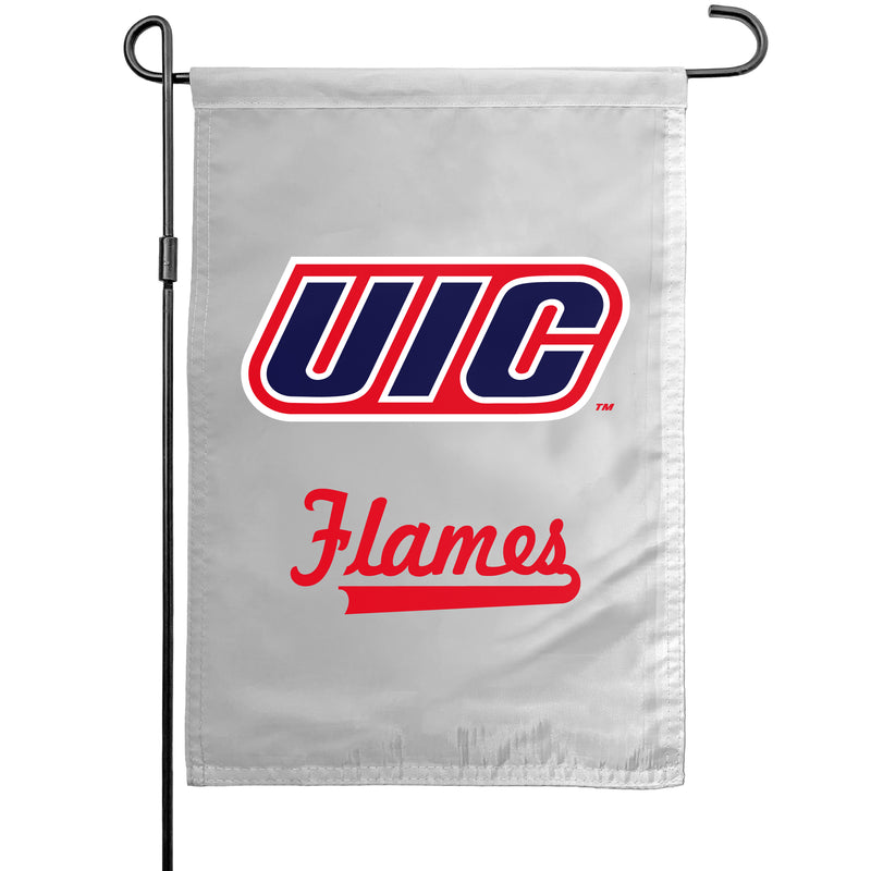 University of Illinois at Chicago Officially Licensed Small Polyester Garden Flag – 11" x 16" 