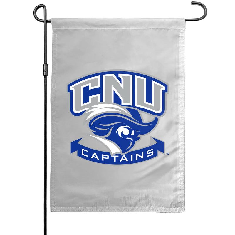 Christopher Newport Captains Officially Licensed Small Polyester Garden Flag – 11" x 16" 