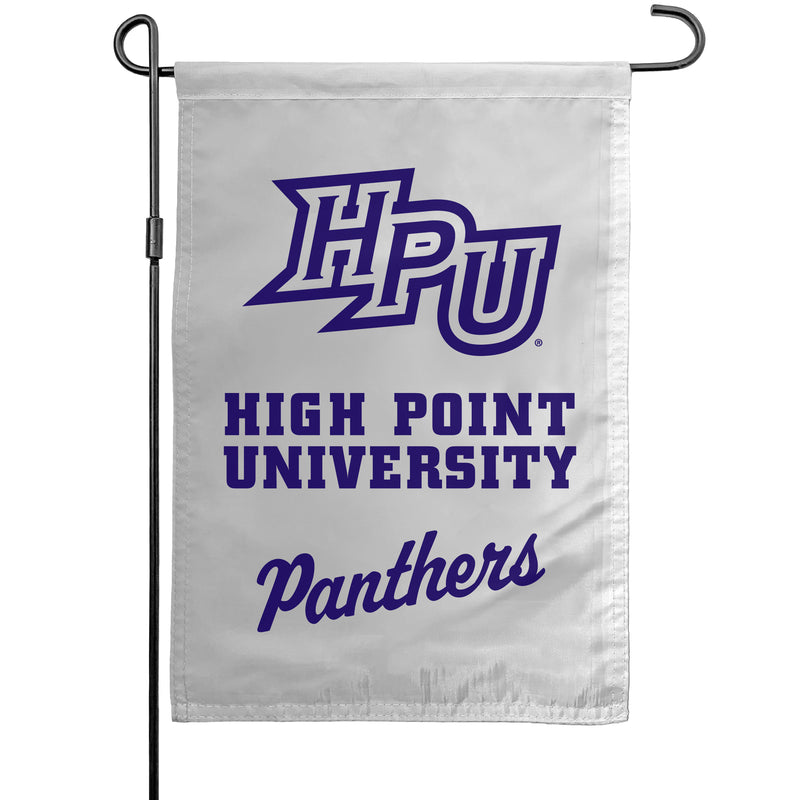 High Point University Officially Licensed Small Polyester Garden Flag – 11" x 16" 