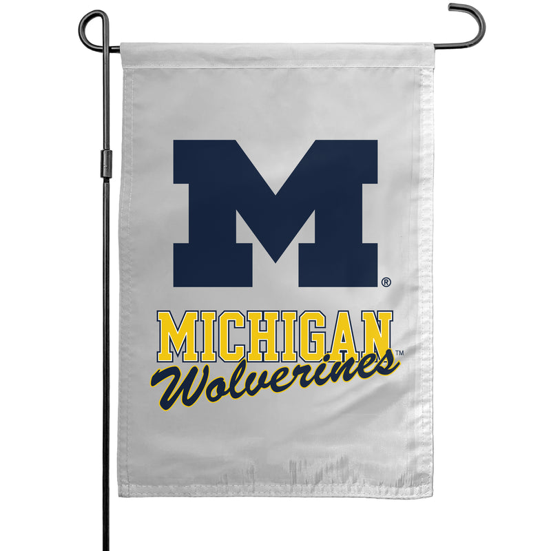 Michigan Wolverines Officially Licensed Small Polyester Garden Flag – 11" x 16" 
