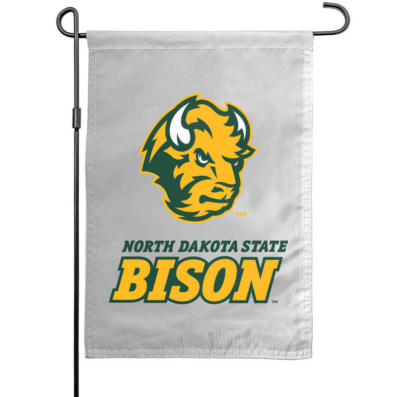 North Dakota State Bison Officially Licensed Small Polyester Garden Flag – 11" x 16" 