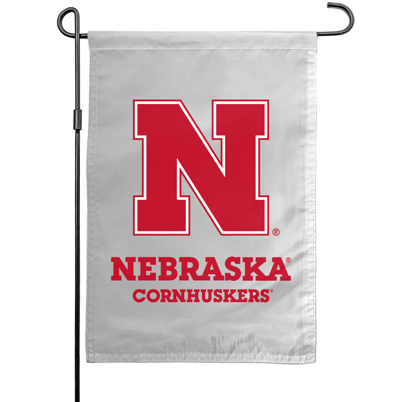 Nebraska Cornhuskers Officially Licensed Small Polyester Garden Flag – 11" x 16" 