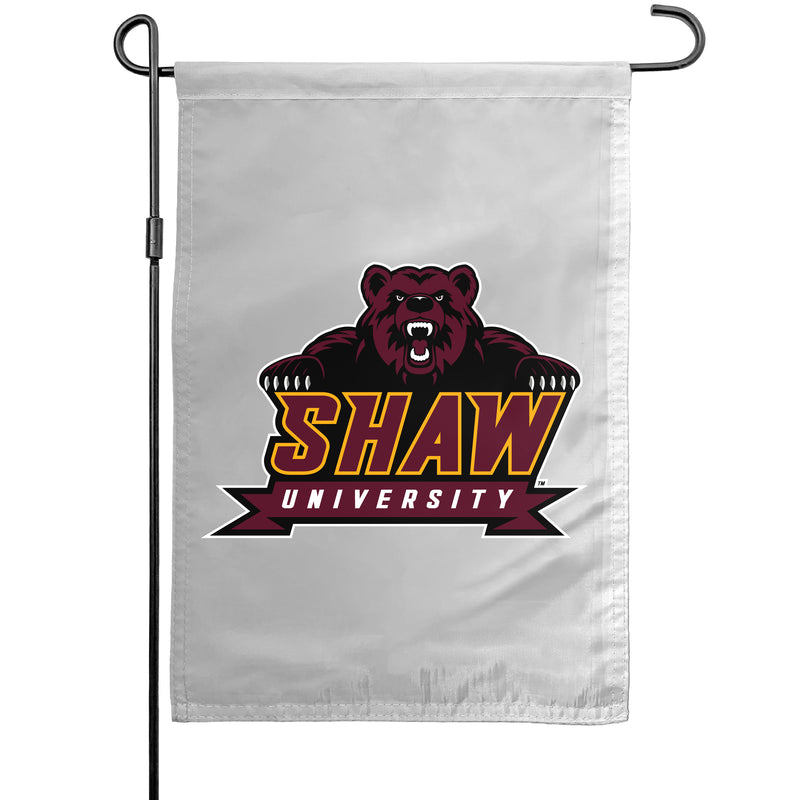 Shaw University Bears Officially Licensed Small Polyester Garden Flag – 11" x 16" 