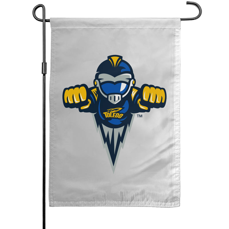 Toledo Rockets Officially Licensed Small Polyester Garden Flag – 11" x 16" 