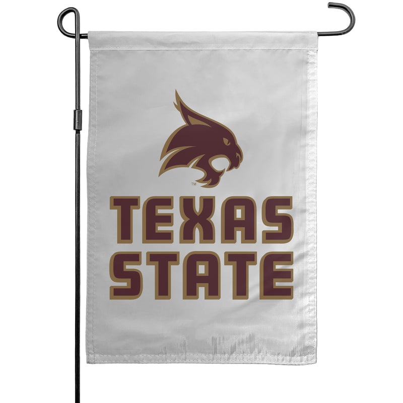 Texas State Bobcats Officially Licensed Small Polyester Garden Flag – 11" x 16" 