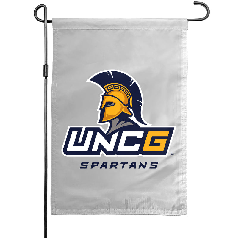 North Carolina Greensboro Spartans Officially Licensed Small Polyester Garden Flag – 11" x 16" 