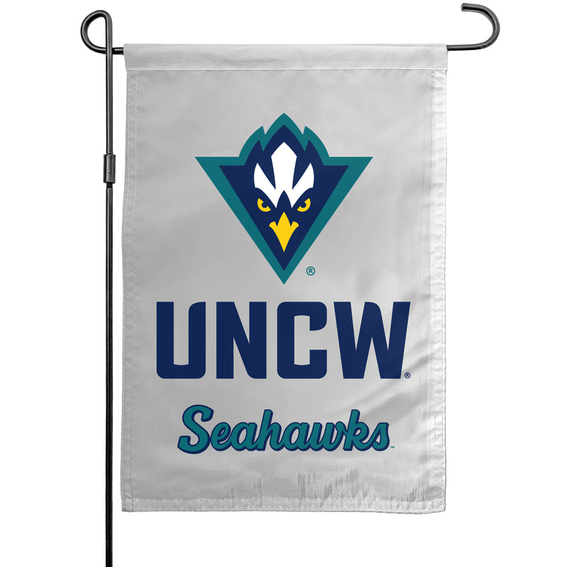 North Carolina Wilmington Seahawks Officially Licensed Small Polyester Garden Flag – 11" x 16" 