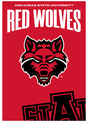 Arkansas State Vintage Collegiate Poster – Officially Licensed College Wall Art 