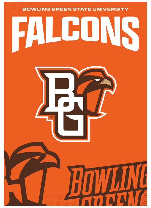Bowling Green Falcons Vintage Collegiate Poster – Officially Licensed College Wall Art 