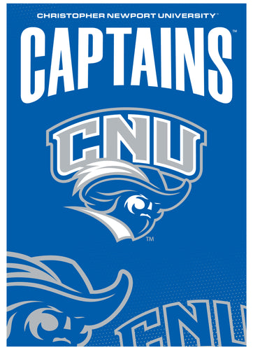 Christopher Newport Captains Vintage Collegiate Poster – Officially Licensed College Wall Art 