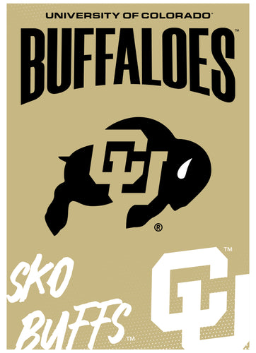 Colorado Buffaloes Vintage Collegiate Poster – Officially Licensed College Wall Art 