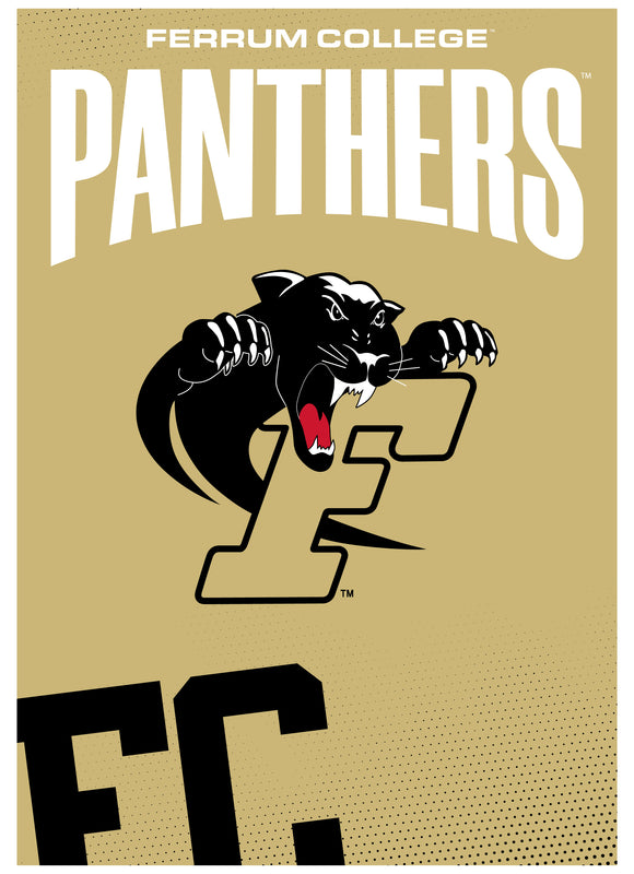 Ferrum College Vintage Collegiate Poster – Officially Licensed College Wall Art 