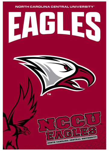 North Carolina Central Eagles Vintage Collegiate Poster – Officially Licensed College Wall Art 
