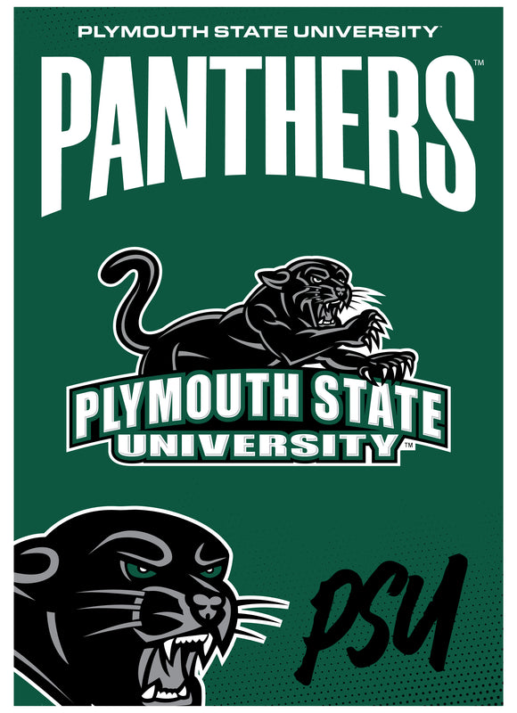 Plymouth State University Vintage Collegiate Poster – Officially Licensed College Wall Art 