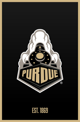 Purdue Boilermakers Vintage College Poster Officially Licensed Collegiate Product 11 x 17-Inches