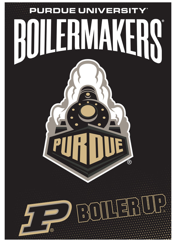 Purdue Boilermakers Vintage Collegiate Poster – Officially Licensed College Wall Art 