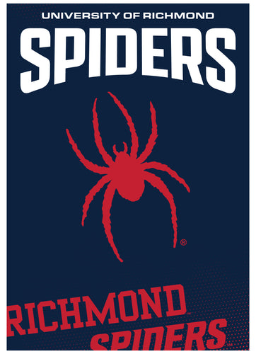 Richmond Spiders Vintage Collegiate Poster – Officially Licensed College Wall Art 