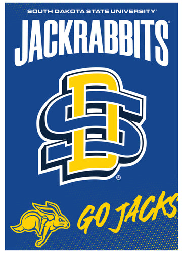 South Dakota State Jackrabbits Vintage Collegiate Poster – Officially Licensed College Wall Art 