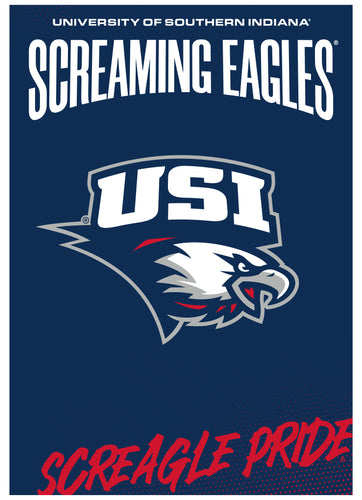 University of Southern Indiana Vintage Collegiate Poster – Officially Licensed College Wall Art 