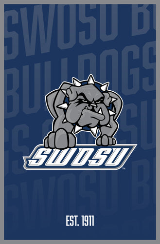 Southwestern Oklahoma State University Vintage College Poster Officially Licensed Collegiate Product 16 x 24-Inches