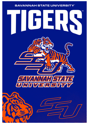 Savannah State University Vintage Collegiate Poster – Officially Licensed College Wall Art 