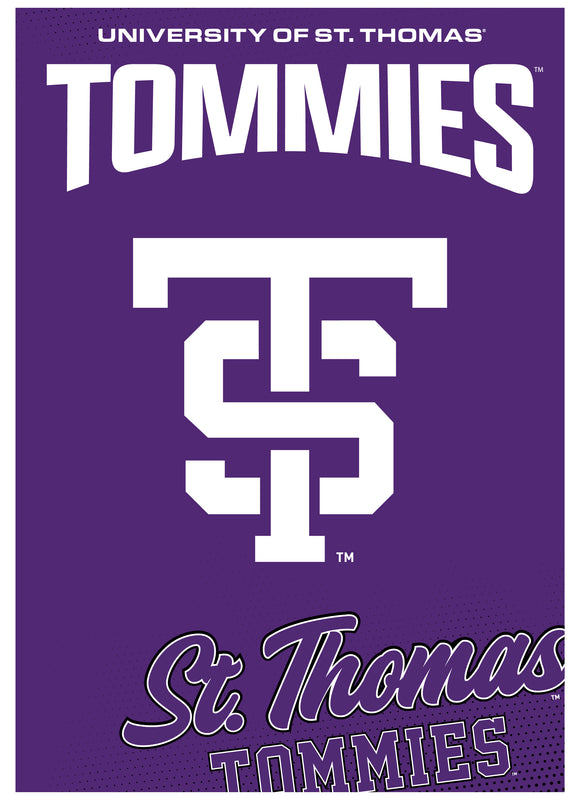 University of St. Thomas Vintage Collegiate Poster – Officially Licensed College Wall Art 