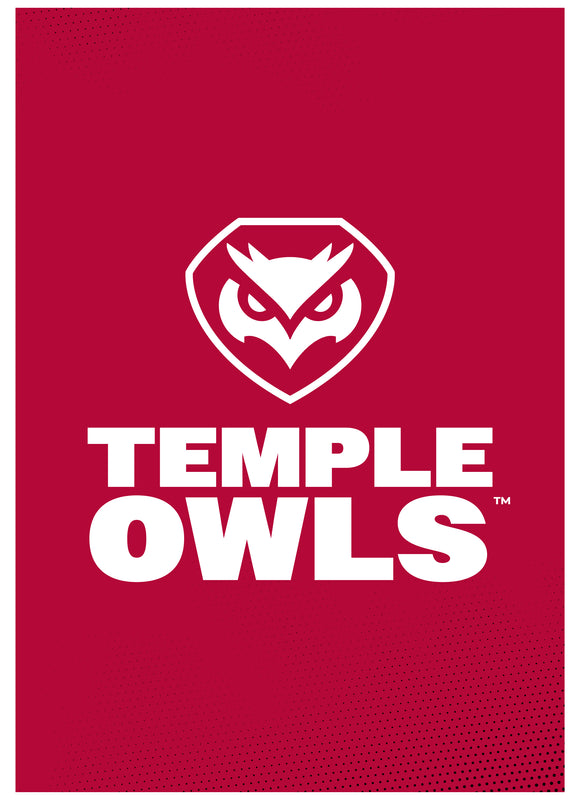 Temple University Vintage Collegiate Poster – Officially Licensed College Wall Art 