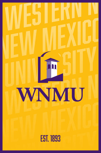Western New Mexico University Vintage College Poster Officially Licensed Collegiate Product 11 x 14-Inches