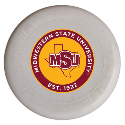 Midwestern State University Mustangs Frisbee Flying Disc Officially Licensed Collegiate Product 