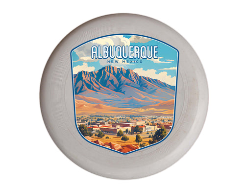 Alburqueque New Mexico Design A Souvenir Frisbee Flying Disc 2-Pack