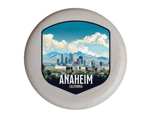 Anaheim California Design A Souvenir Frisbee Flying Disc 4-Pack