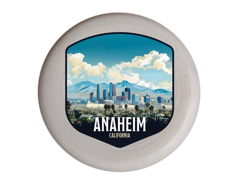Anaheim California Design A Souvenir Frisbee Flying Disc 4-Pack