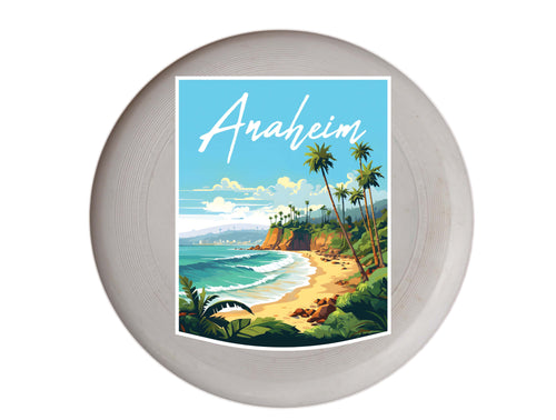 Anaheim California Design B Souvenir Frisbee Flying Disc 4-Pack