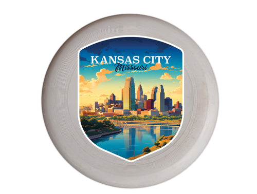 Kansas City Missouri Design A Souvenir Frisbee Flying Disc Single