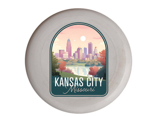 Kansas City Missouri Design B Souvenir Frisbee Flying Disc 2-Pack