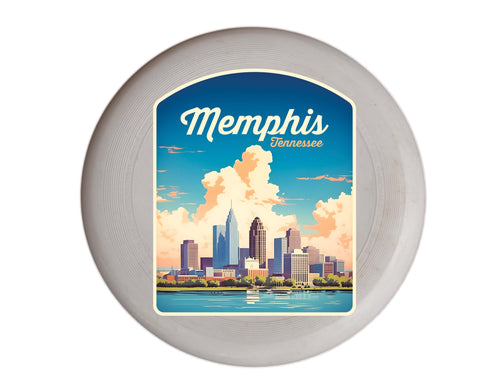 Memphis Tennessee Design A Souvenir Frisbee Flying Disc 2-Pack