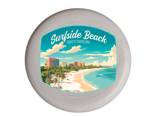Surfside Beach South Carolina Design B Souvenir Frisbee Flying Disc 2-Pack