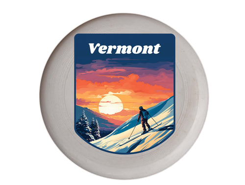 Vermont Design B Souvenir Frisbee Flying Disc 4-Pack