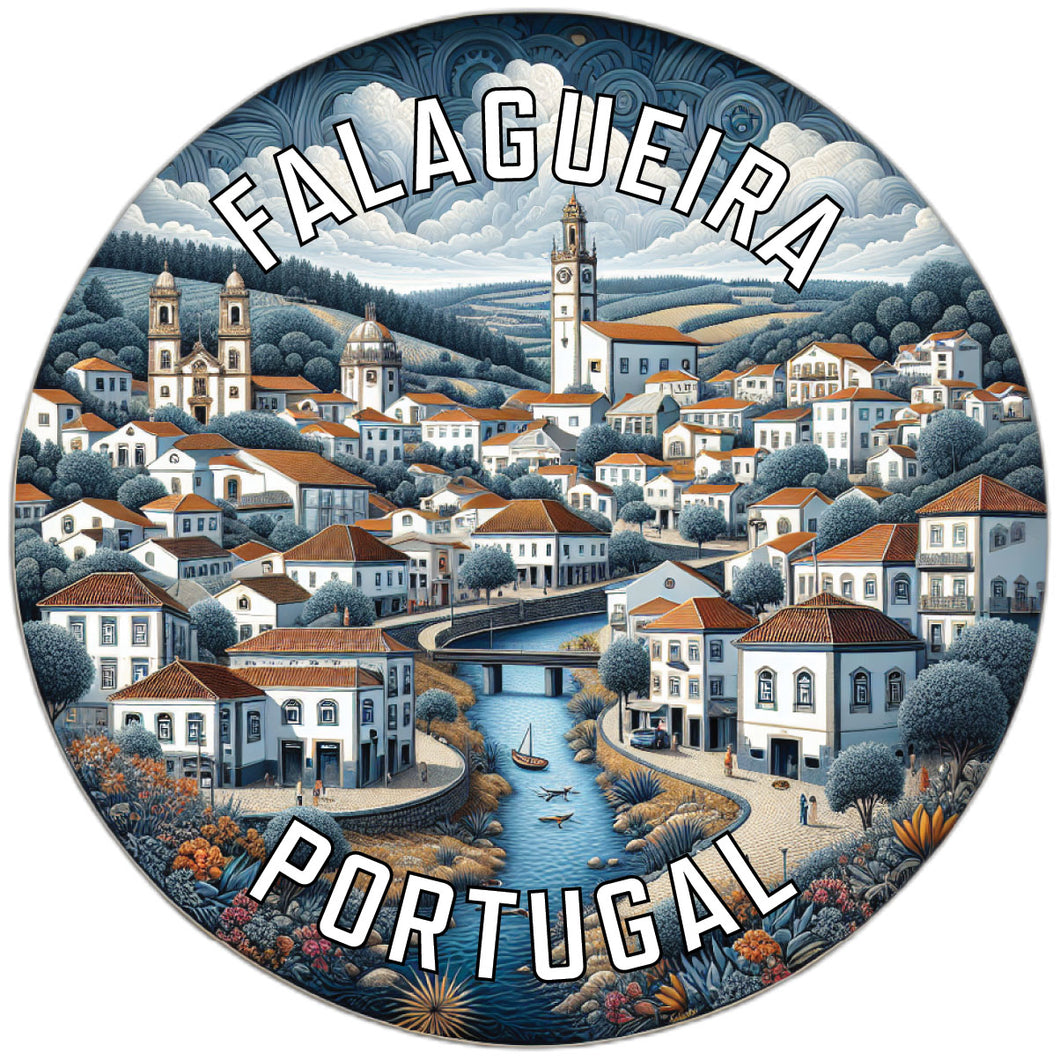 Falagueira Portugal Souvenir Vinyl Decal Sticker 2-Inch